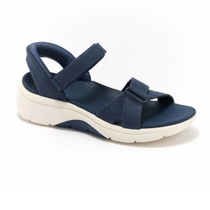 Comfortable Hiking Sandals for Women with Adjustable Ankle Strap Cushioned Sole Open Toe Sport Style