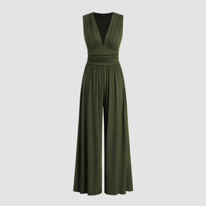 Dorothy | Stretch Comfort Wide-Leg Jumpsuit
