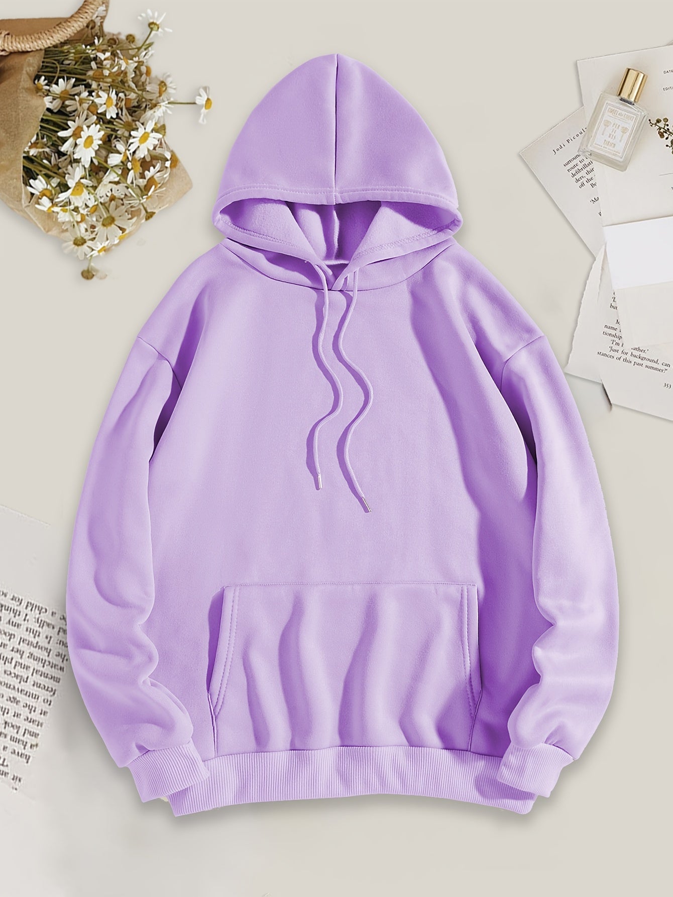 Women'S Casual Hooded Sweatshirt