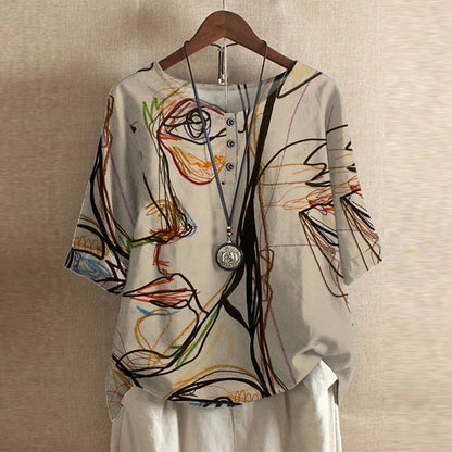 Anya | Retro-Inspired Blouse