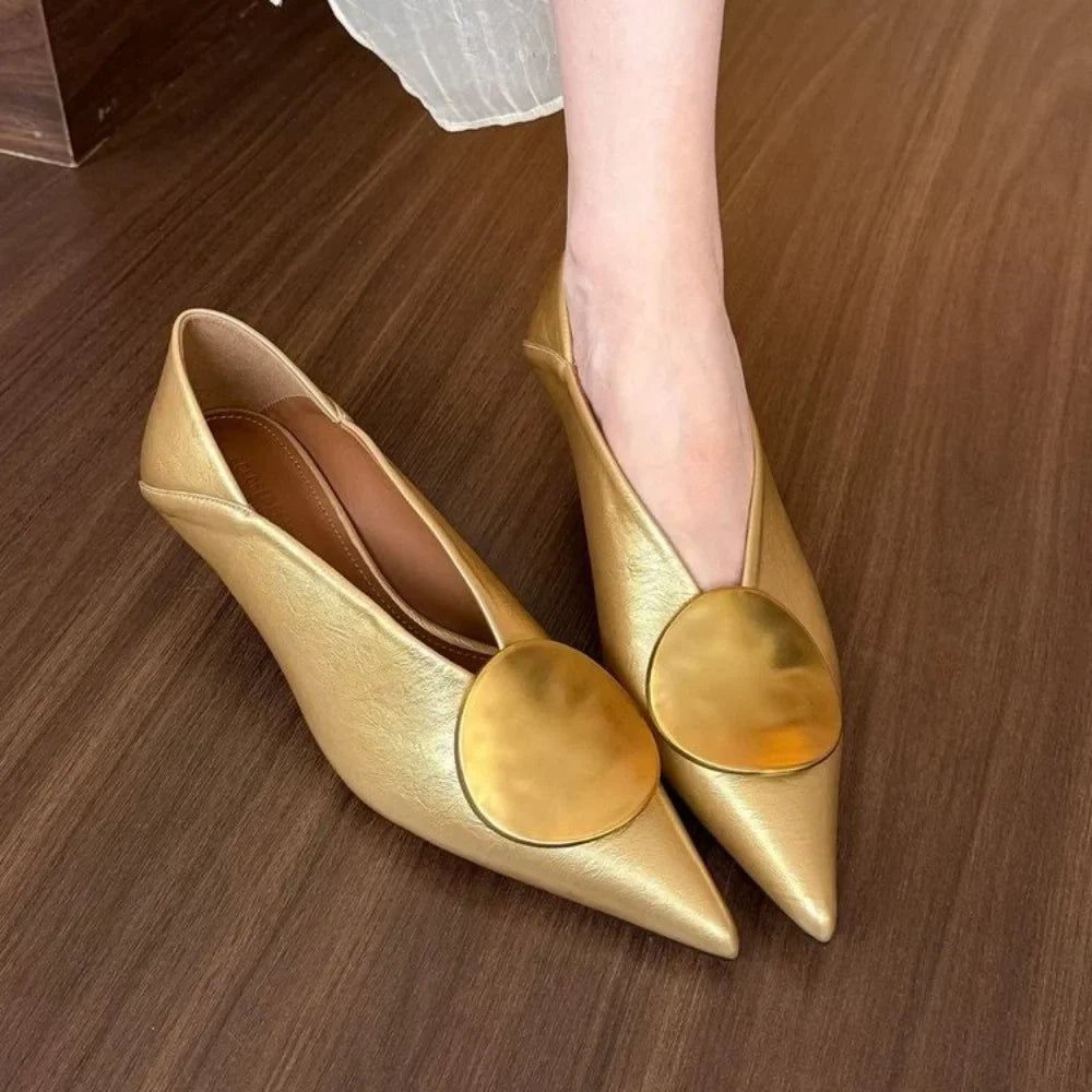 Cassidy Comfortable Pointed Toe Low Heels