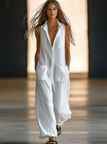 Tempest | Women's Sleeveless Wide Leg Jumpsuit